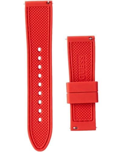 Guess Bracelets pour montres CS1002S10 - Rouge