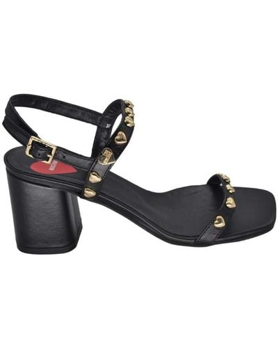 Love Moschino , Sandals, Spring Summer 2021 Collection, Black, 4 Uk