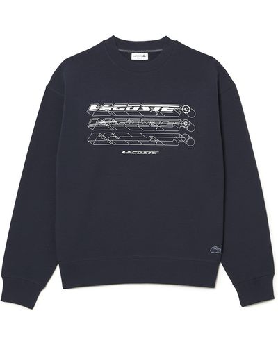 Lacoste Sh5540 Sweatshirts - Blauw