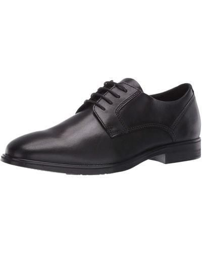 Ecco Queenstown Cravate bout uni - Noir