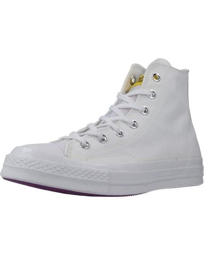 Converse Shoes Chuck 70 Hi White 4.5 Uk - Grey
