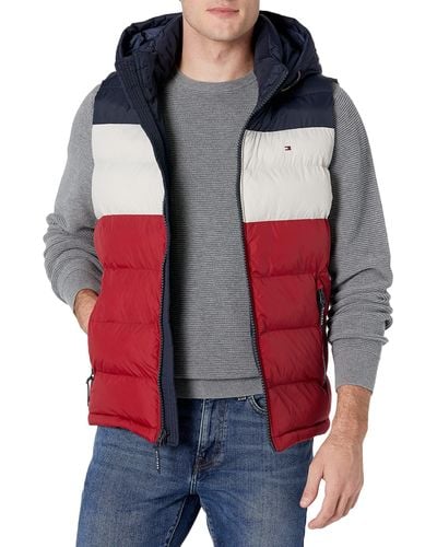 Tommy Hilfiger Quilted Puffer Vest - Multicolor