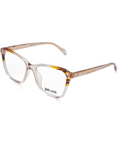 Just Cavalli Eyeglass Frame Vjc048 Shiny 54/17/140 Sonnenbrille - Schwarz