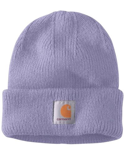 Carhartt Rib Knit Beanie - Purple