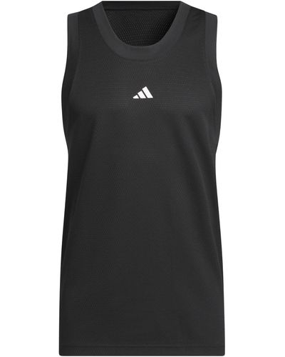 adidas Basketball Legends Tank Top Canotta - Nero