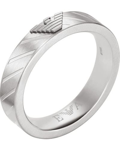 Emporio Armani Ring Für Männer Essential - Mettallic