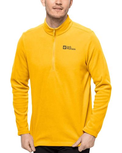 Jack Wolfskin Taunus Hz Sweater - Yellow
