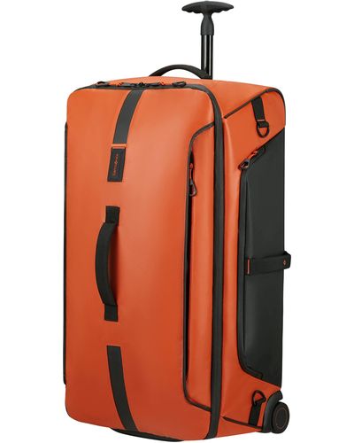 Samsonite Paradiver Light Travel Bag With 2 Wheels L - Orange