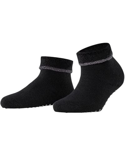 Esprit Hausschuh-Socken Cozy W HP Wolle rutschhemmende Noppen 1 Paar - Schwarz