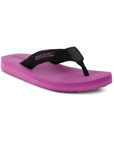 Regatta Catarina Flip Flops Sandal - Purple