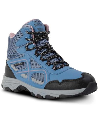 Regatta S Vendeavour Waterproof Lace Up Walking Boots - Blue