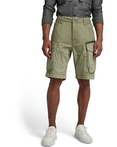 G-Star RAW Rovic Zip Relaxed 1 Shorts Voor - Groen