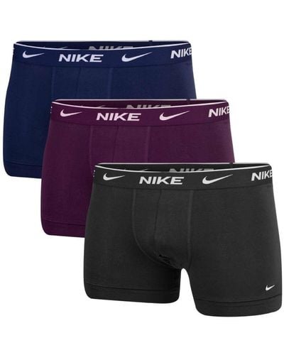 Nike 0000KE1008 Boxer 3 units S - Blu