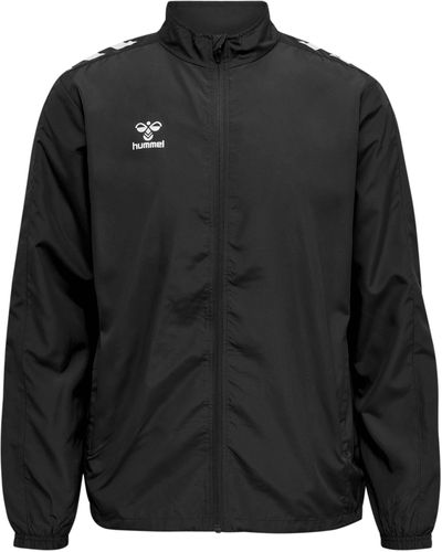 Hummel Hmlcore Xk Micro Zip Jacket Erwachsene Multisport Reißverschlussjacke - Schwarz