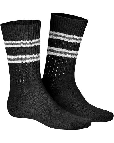 Hudson Jeans Crude Soh Knit Socks - Black