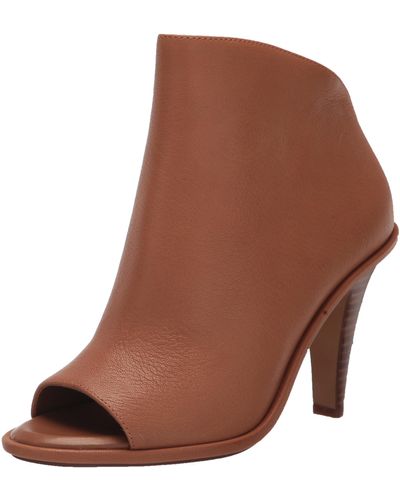 Vince Camuto Finndaya High Heel Bootie Ankle Boot - Brown