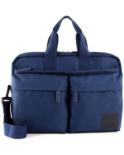 Mandarina Duck , District Briefcase Uomo, Dress Blue, Taglia unica