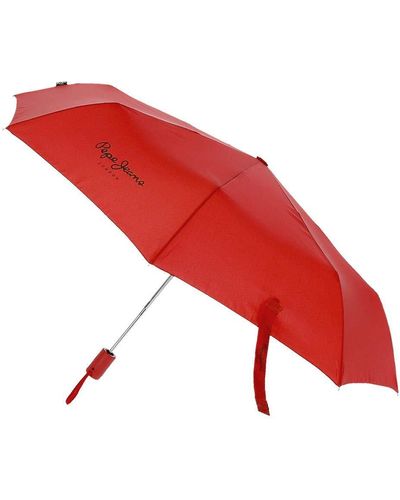 Pepe Jeans Paraplu Dorset Dubbel Automatisch Rood