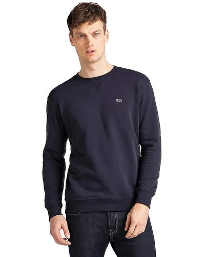 Lee Jeans Plain Crew Sweater - Nero
