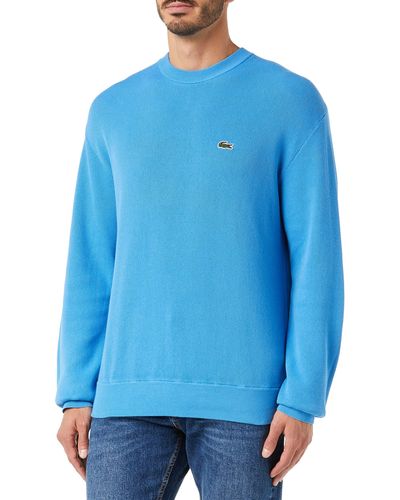 Lacoste Pull-Over Relax Fit - Bleu