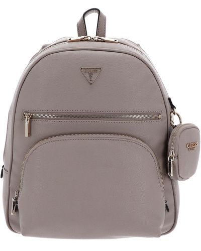 Guess Power Play Tech Backpack L Taupe - Grijs