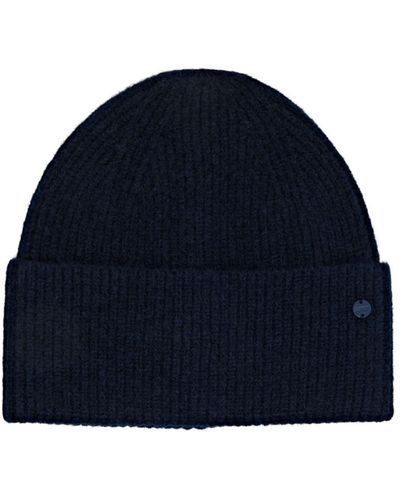 Esprit Rippstrick-Beanie - Blau