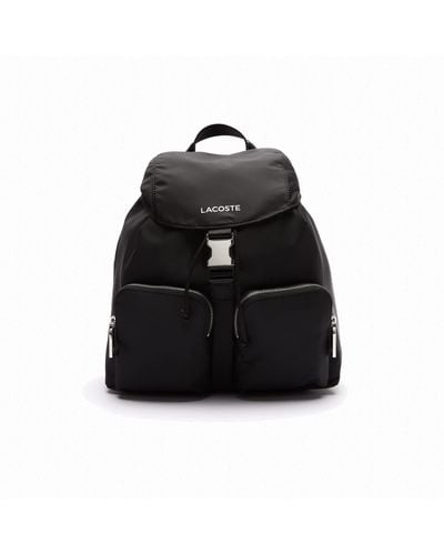 Lacoste Active Nylon Backpack Noir - Nero