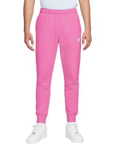 Nike Herren Sportswear Club Jggr Ft Pantalon - Rose