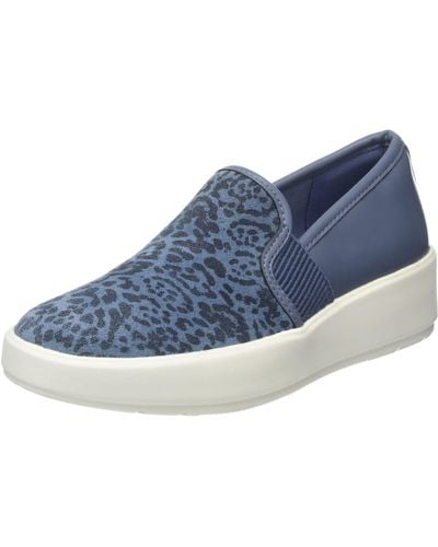 Clarks Layton Petal Sneakers Blue Grey - Blauw