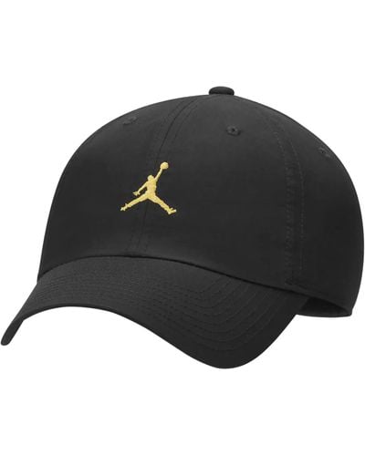 Nike Jordan Jumpman Heritage86 -Erwachsene Washed Cap - Schwarz