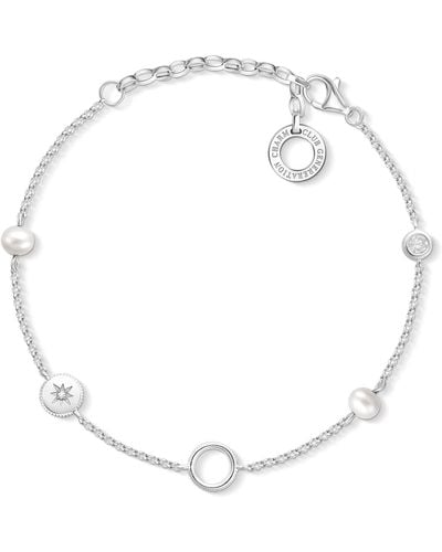 Thomas Sabo Argent Bracelets charms X0273-167-14-L19v - Métallisé