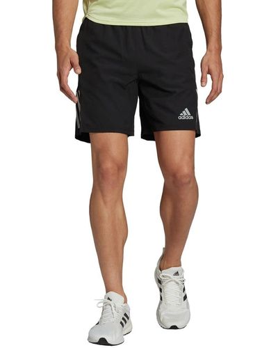 adidas Own the Run Shorts - Schwarz