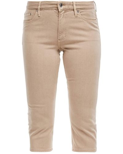 S.oliver 04.899.72.7233 Hose 3/4 Jeans-Shorts - Natur