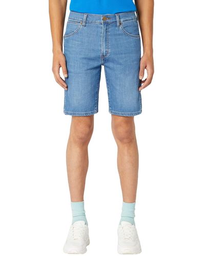 Wrangler 5 Pocket Shorts - Blau
