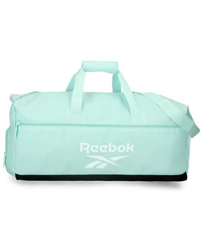 Reebok Ashland Travel Bag Green 55x25x25cm Polyester 34.38l By Joumma Bags - Blue