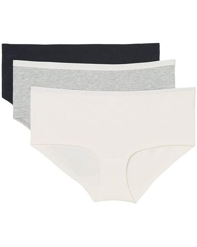 Marc O' Polo Body & Beach Multipack W-Panty 3-Pack Hipster-Höschen - Weiß