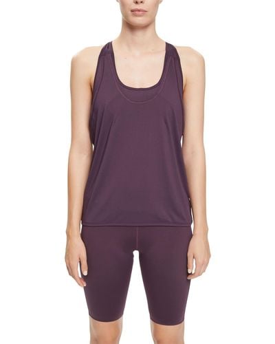 Esprit Sports Rcs Top Ed Yoga Shirt - Purple