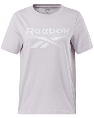Reebok T-shirts & poloshirts t-shirt femme identity big logo - Mehrfarbig