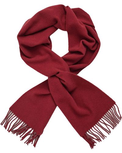 GANT S Wool Scarf - Red