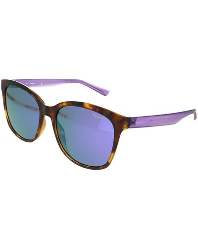 Pepe Jeans Edna Pj 7920 C2 Ladies Sunglasses Cat 3 - Purple