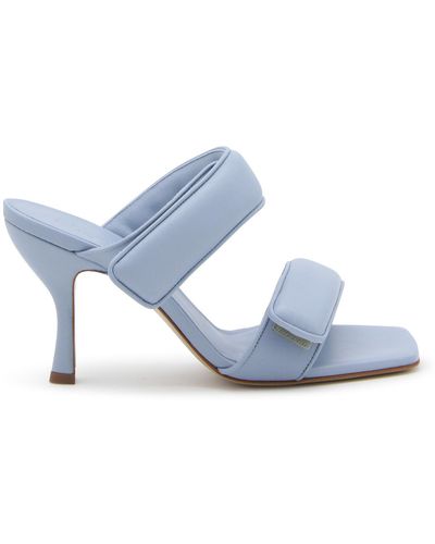 GIA X PERNILLE Leather Perni 03 Sandals - Blue