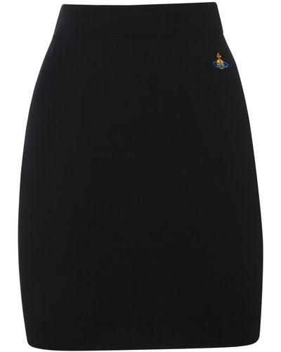 Vivienne Westwood Cotton Mini Skirt - Black
