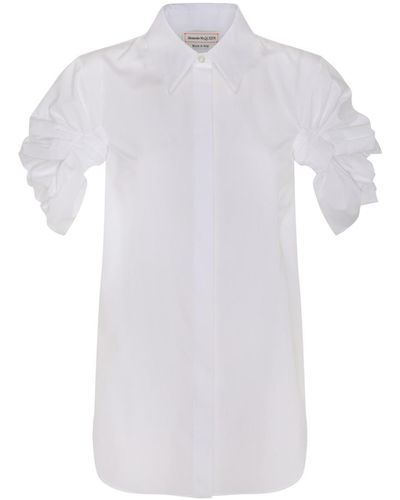Alexander McQueen Cotton Shirt - White
