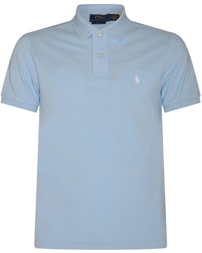 Polo Ralph Lauren Light Blue Cotton Polo Shirt
