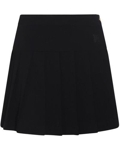 Palm Angels Cotton Skirt - Black