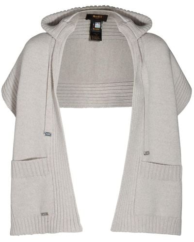 Moorer Gray Wool Capes