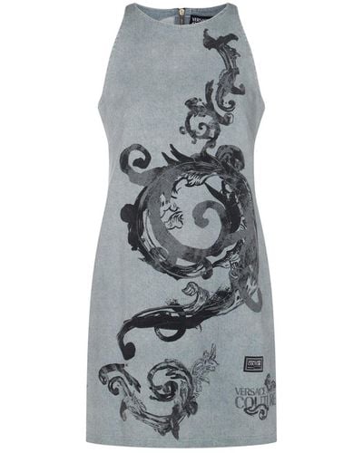 Versace Cotton Dress - Gray