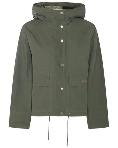 Barbour Army Cotton Casual Jacket - Green