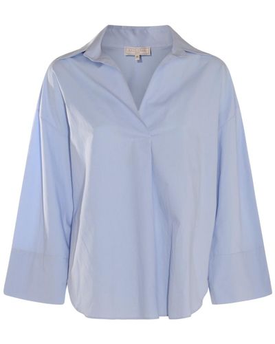Antonelli Light Blue Cotton Shirt