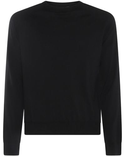 Piacenza Cashmere Cotton-silk Blend Sweater - Black